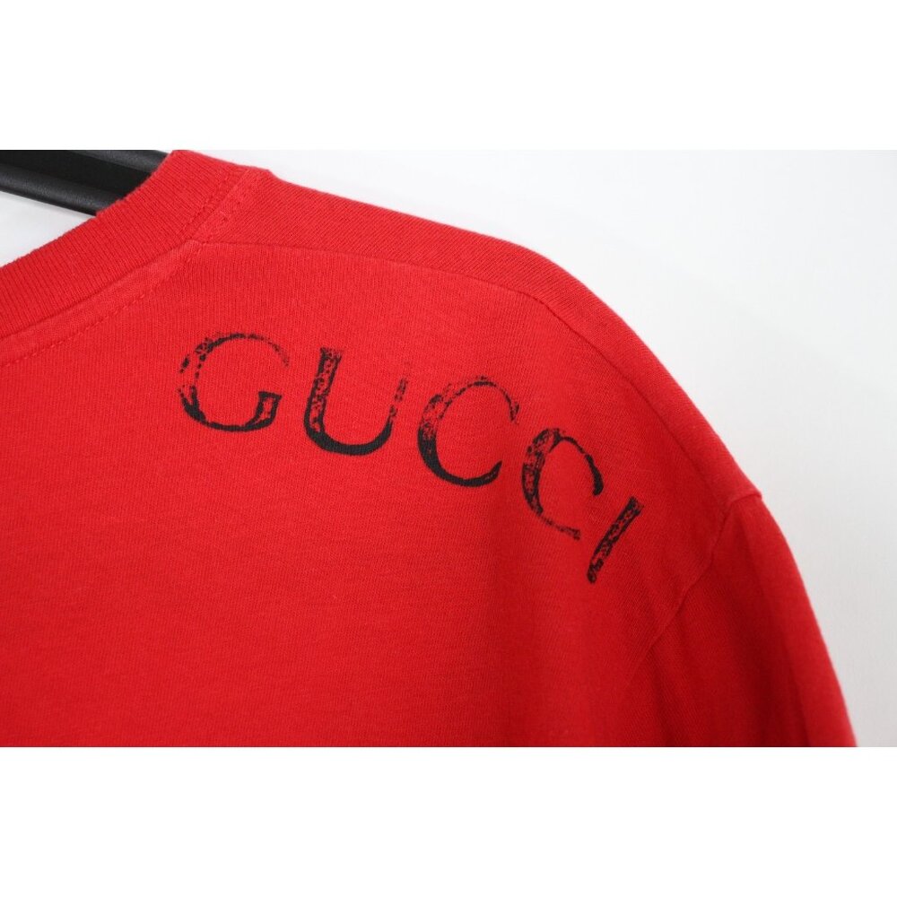 Gucci Red Short Sleeve Tee - Picture 15 of 15